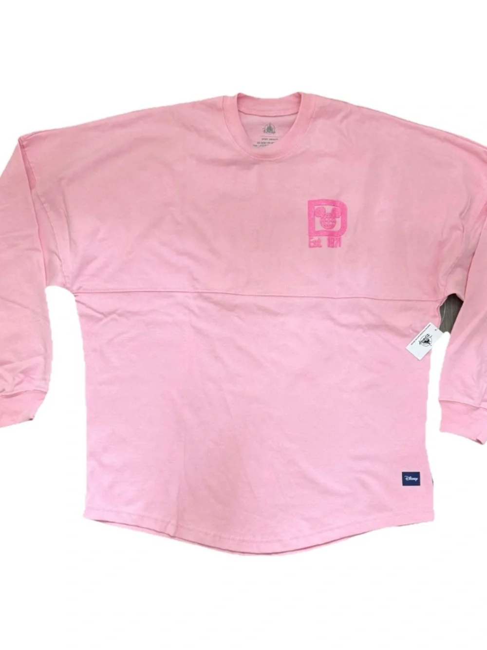 Disney Parks Spirit Jersey 2025 WDW Princess Character Icons Pink Adult Size NEW - Picture 2 of 3